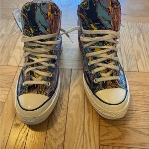Converse Multicolor High-Top Sneakers